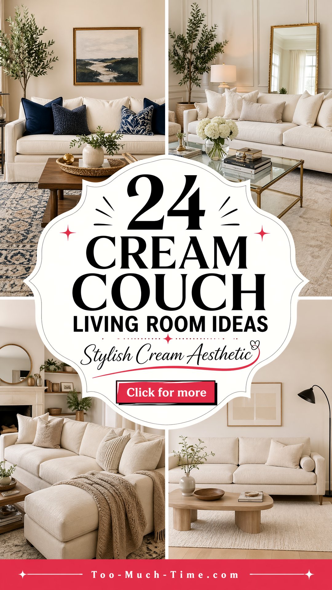 24 Cream Couch Living Room Ideas for Stylish Homes - 24 Cream Couch Living Room Ideas for Stylish Homes