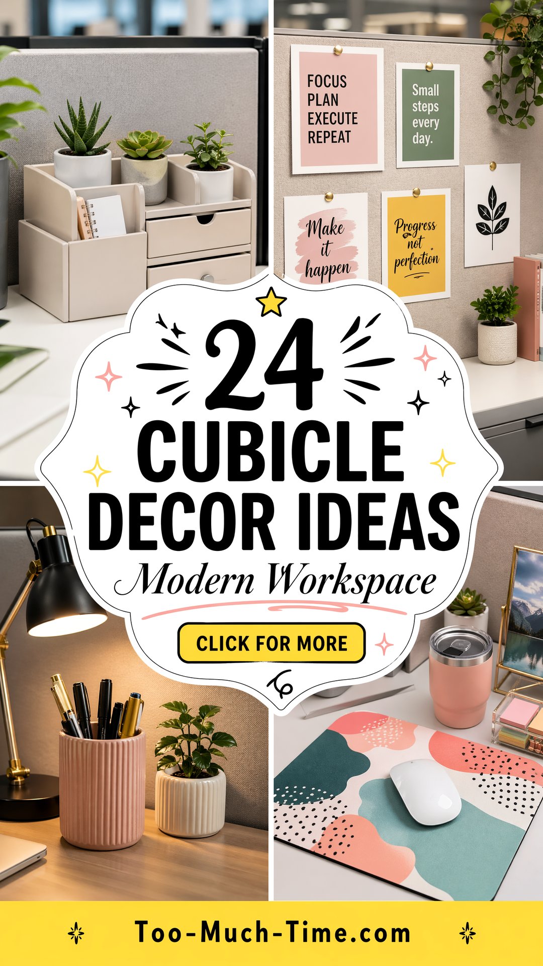 24 Cubicle Decor Ideas for a Modern Workspace Upgrade - 24 Cubicle Decor Ideas for a Modern Workspace Upgrade
