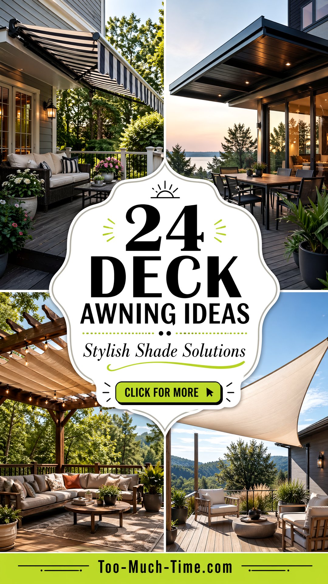 24 Deck Awning Ideas for Stylish Outdoor Shade Today - 24 Deck Awning Ideas for Stylish Outdoor Shade Today