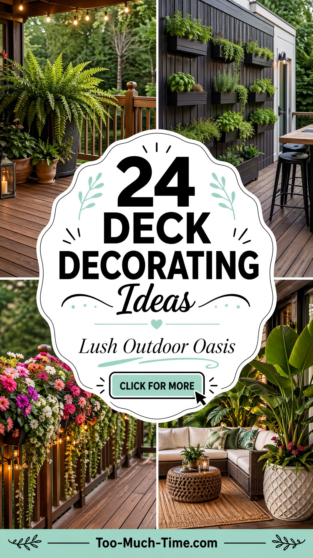 24 Deck Decorating Ideas with Plants for Outdoor Appeal - 24 Deck Decorating Ideas with Plants for Outdoor Appeal