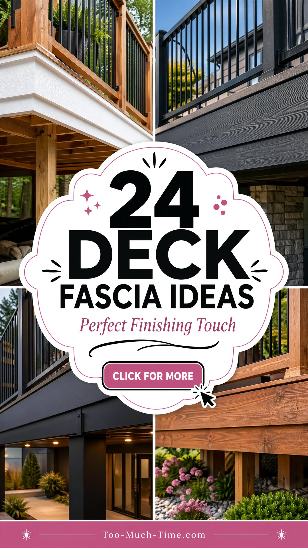 24 Deck Fascia Ideas to Finish Outdoor Edges in Color. - 24 Deck Fascia Ideas to Finish Outdoor Edges in Color.