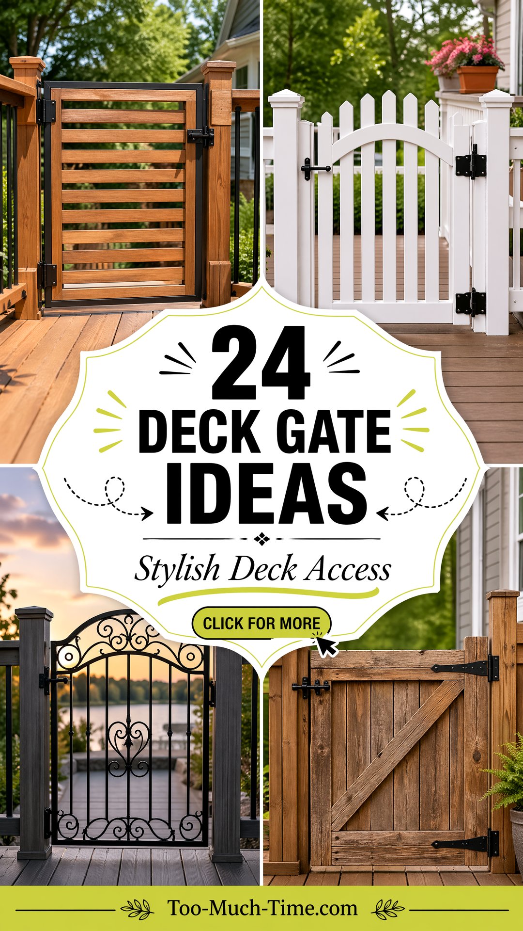 24 Deck Gate Ideas Stylish Outdoor Access Made Easy - 24 Deck Gate Ideas: Stylish Outdoor Access Made Easy