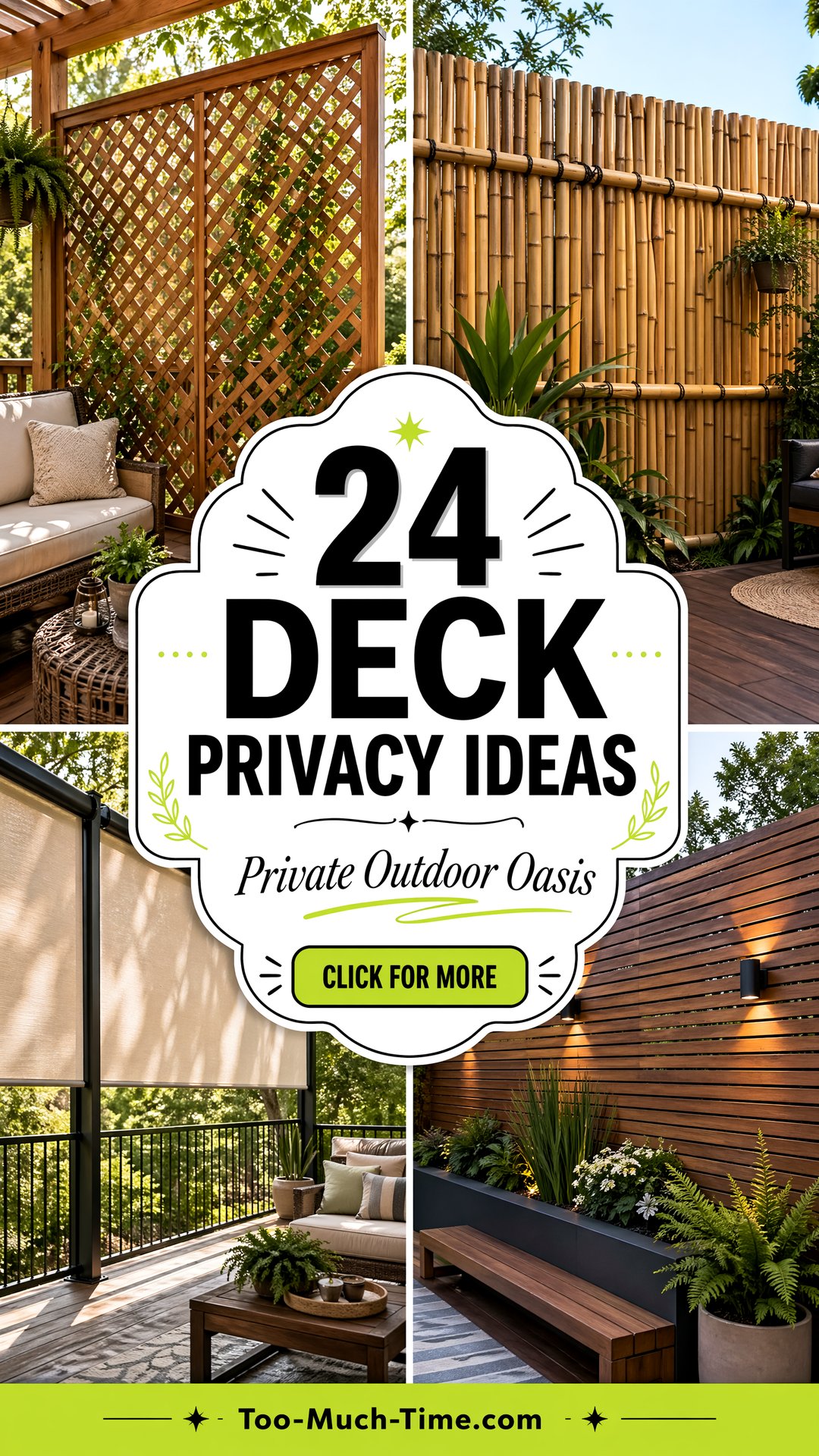 24 Deck Privacy Ideas Screens Fences and Shades - 24 Deck Privacy Ideas: Screens, Fences, and Shades