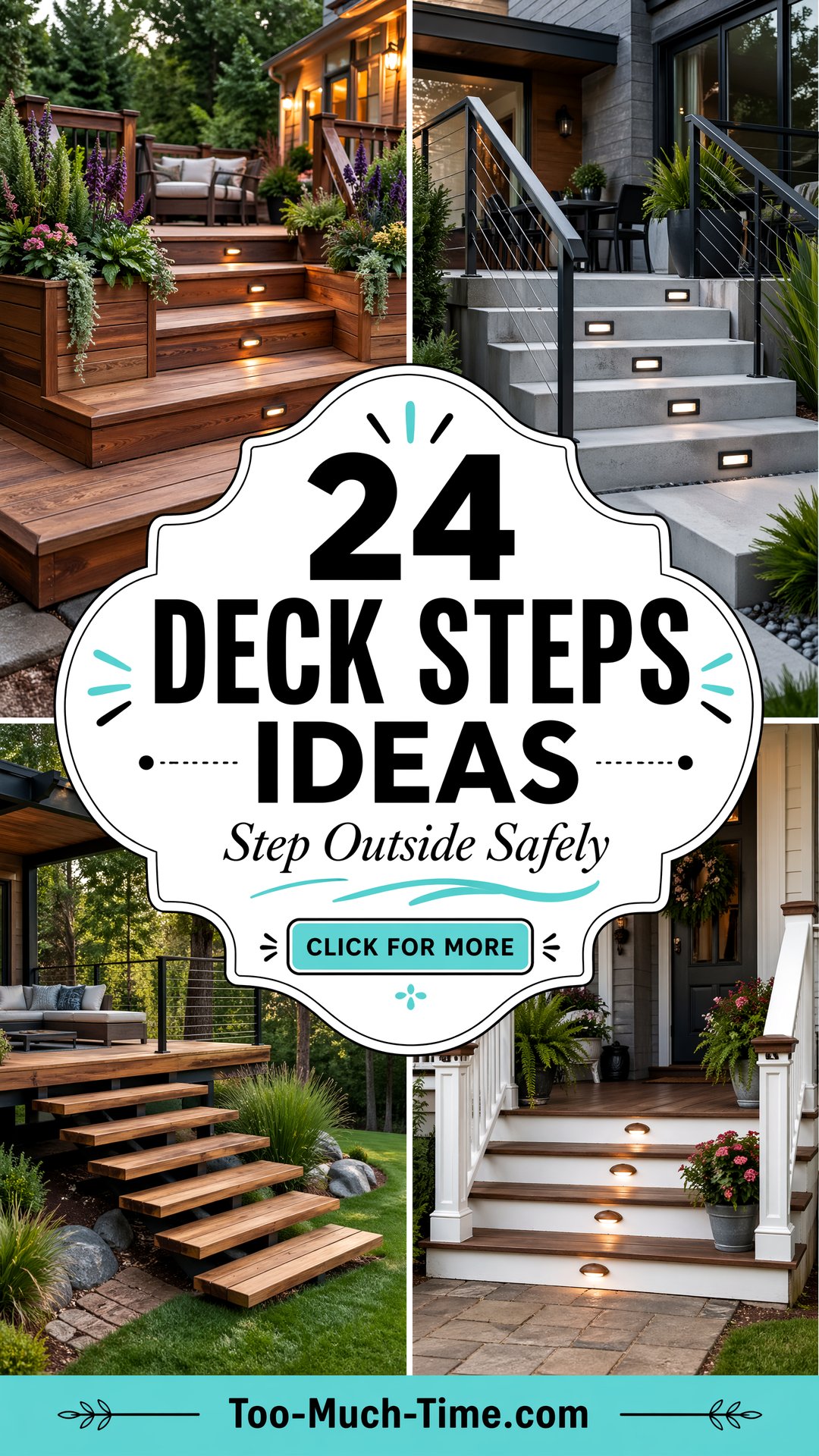24 Deck Steps Ideas Safer Easier Outdoor Access Tips - 24 Deck Steps Ideas: Safer, Easier Outdoor Access Tips
