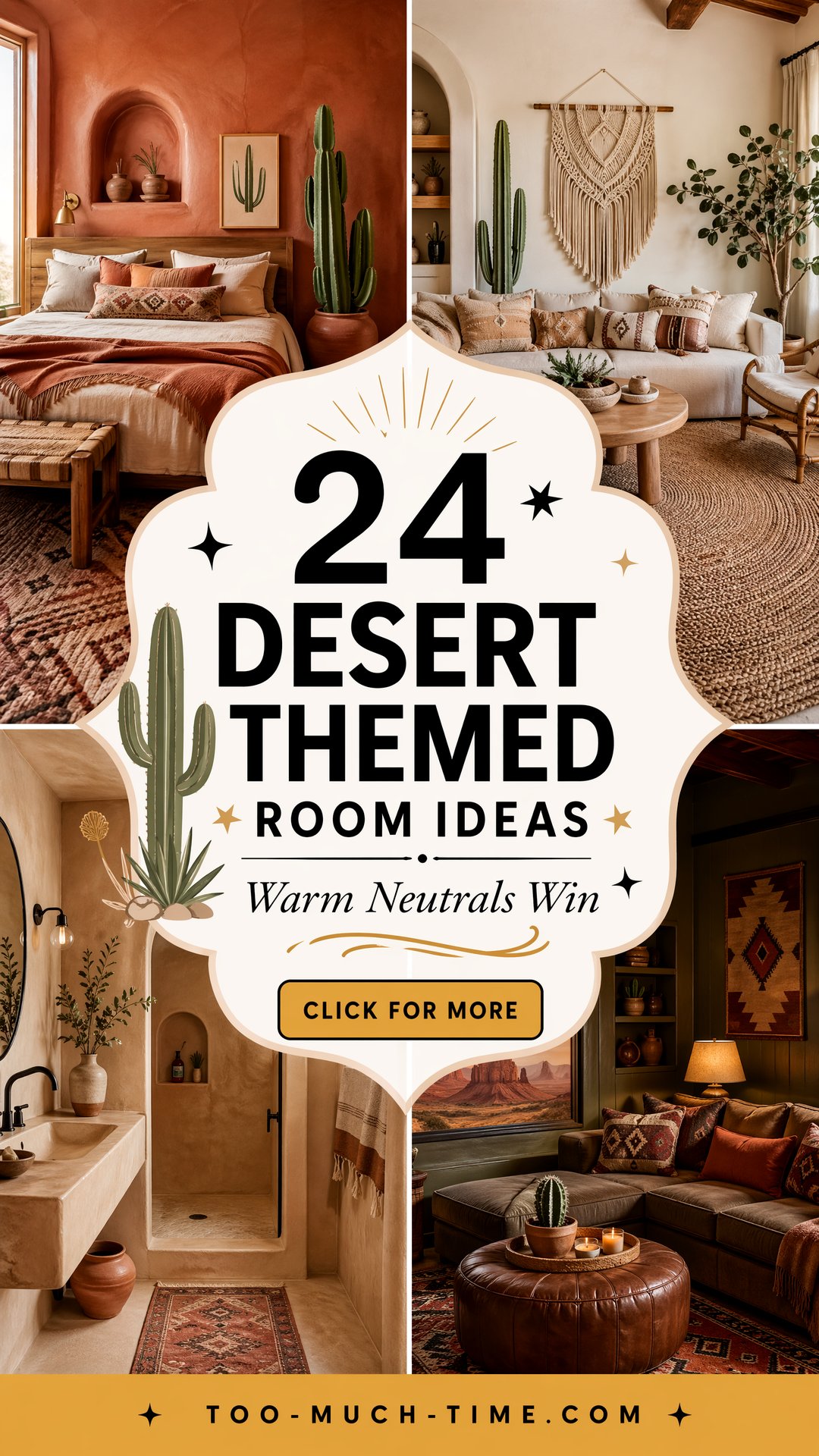 24 Desert Themed Room Ideas Warm Neutrals and Textures - 24 Desert Themed Room Ideas: Warm Neutrals and Textures
