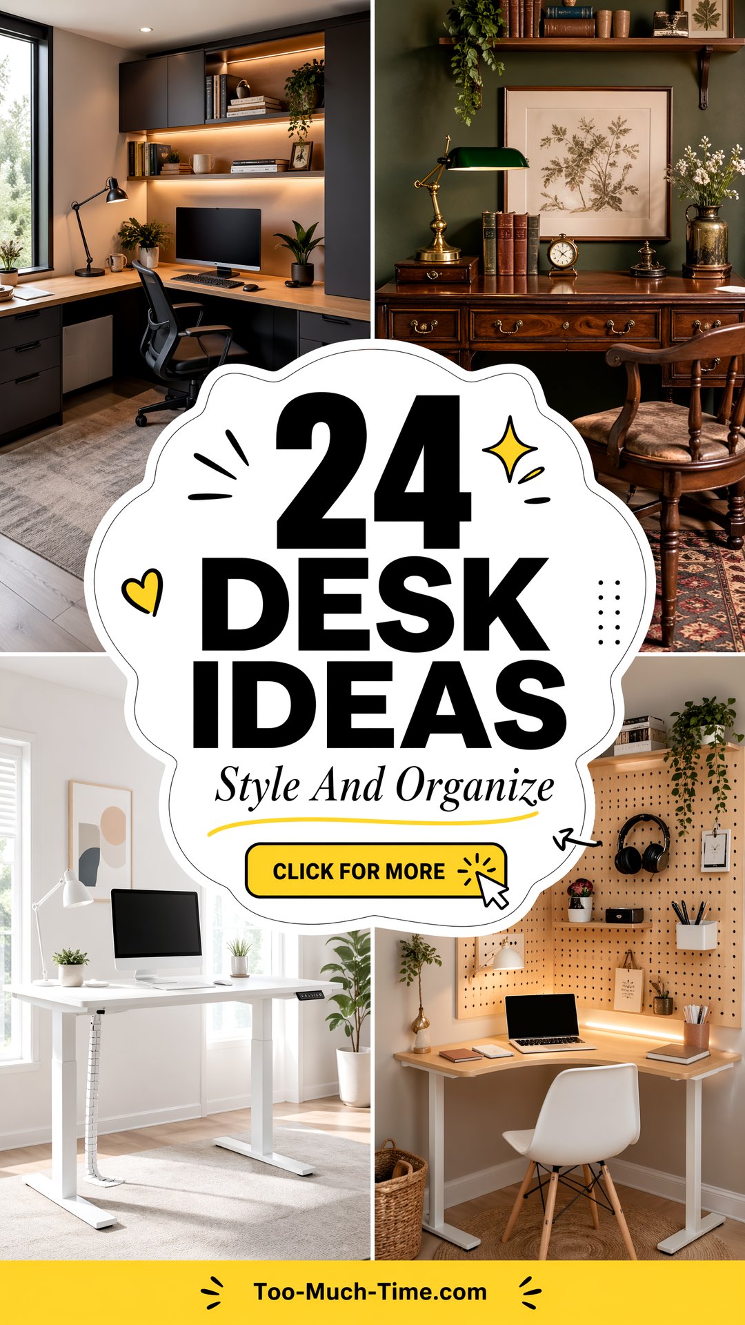24 Desk Ideas Creative Ways to Organize and Style - 24 Desk Ideas: Creative Ways to Organize and Style