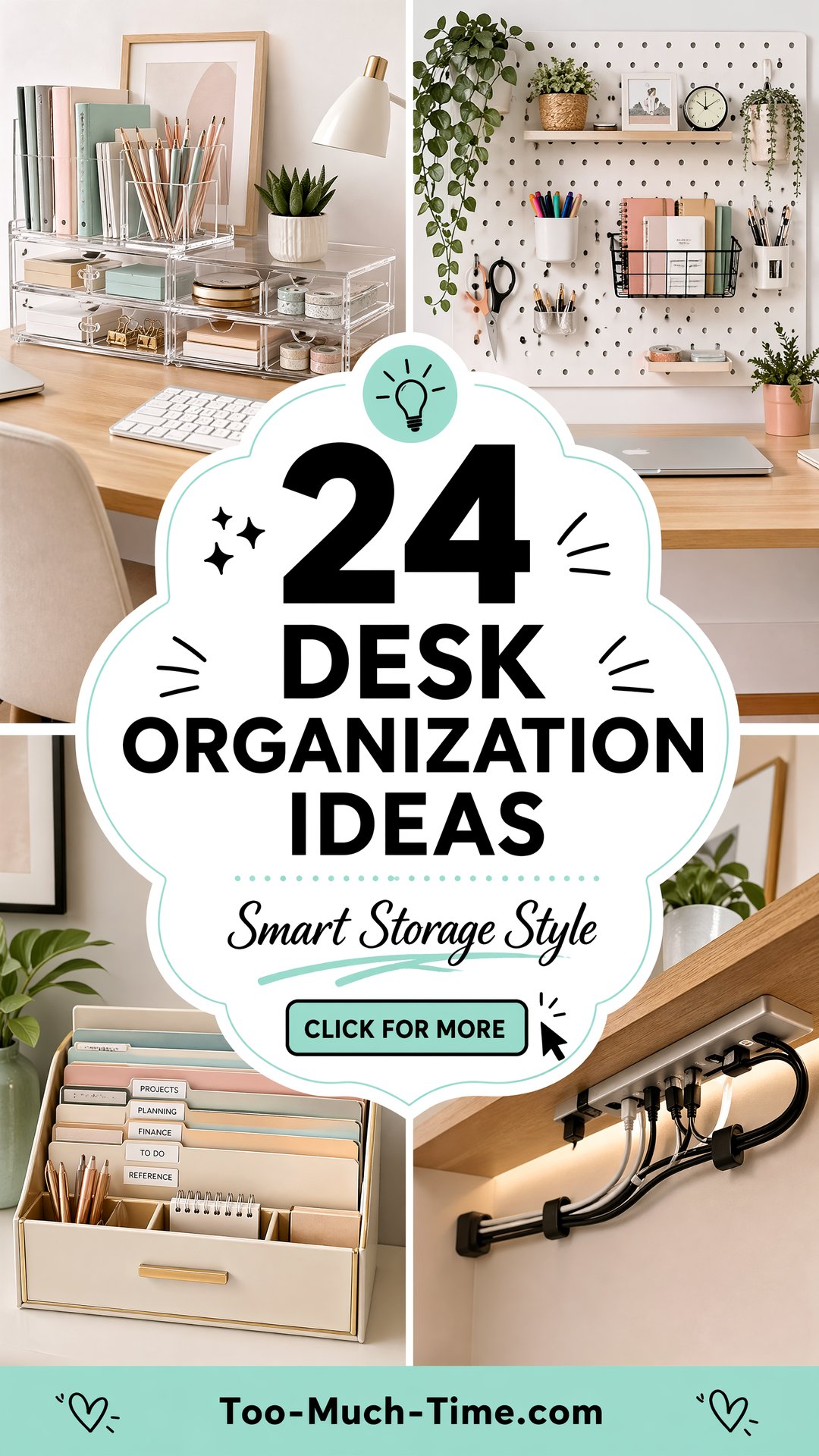 24 Desk Organization Ideas Smart Storage and Style - 24 Desk Organization Ideas: Smart Storage and Style