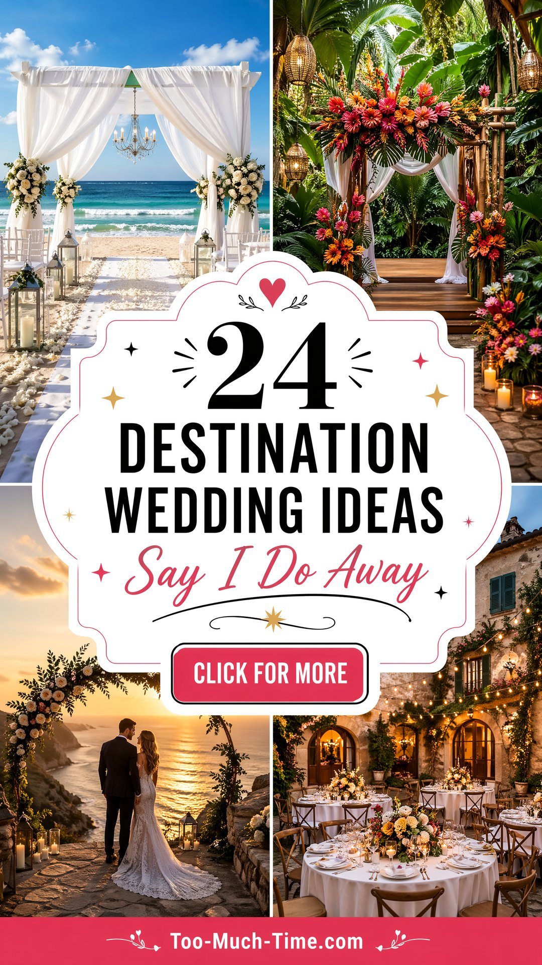24 Destination Wedding Ideas Creative Concepts for Now - 24 Destination Wedding Ideas: Creative Concepts for Now