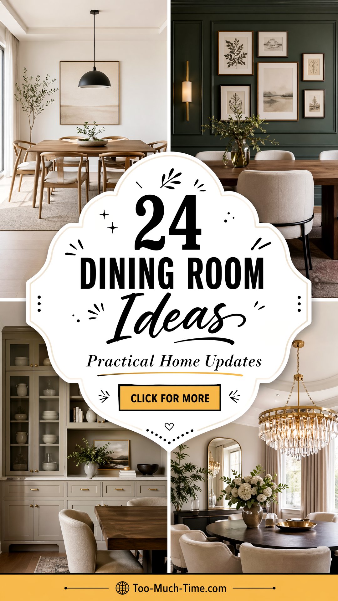 24 Dining Room Ideas for Practical Home Updates Today - 24 Dining Room Ideas for Practical Home Updates Today