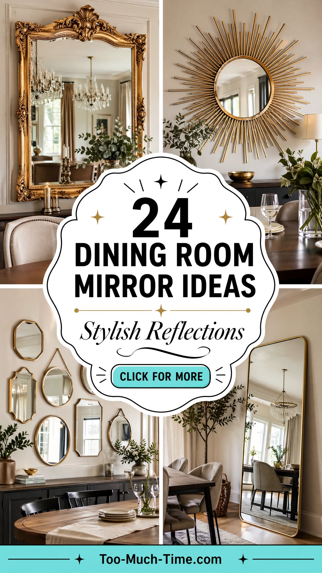 24 Dining Room Mirror Ideas for Reflections and Style - 24 Dining Room Mirror Ideas for Reflections and Style