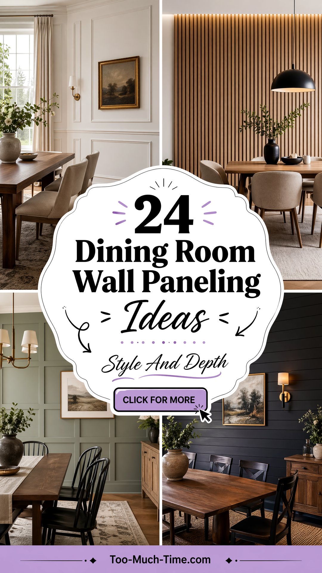 24 Dining Room Wall Paneling Ideas for Style and Depth - 24 Dining Room Wall Paneling Ideas for Style and Depth