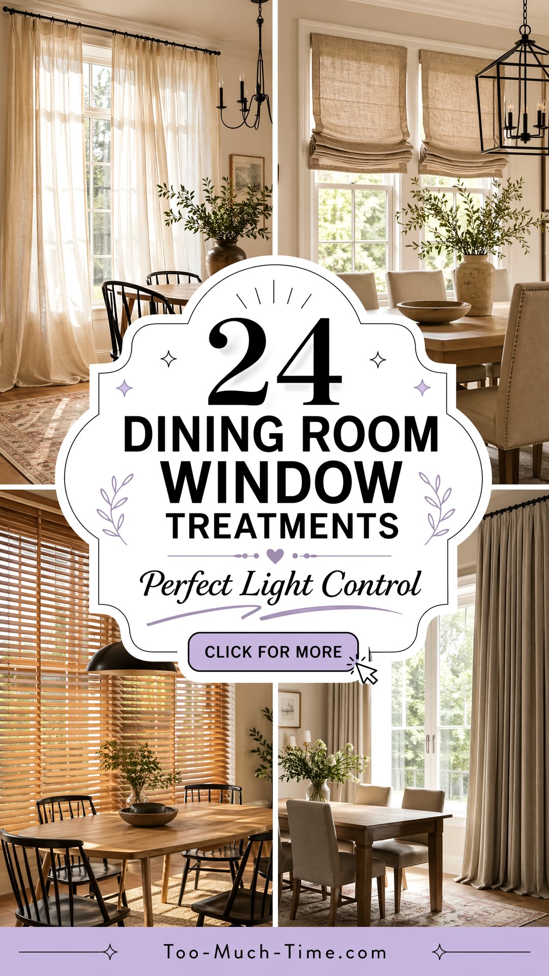 24 Dining Room Window Treatments for Light and Privacy - 24 Dining Room Window Treatments for Light and Privacy