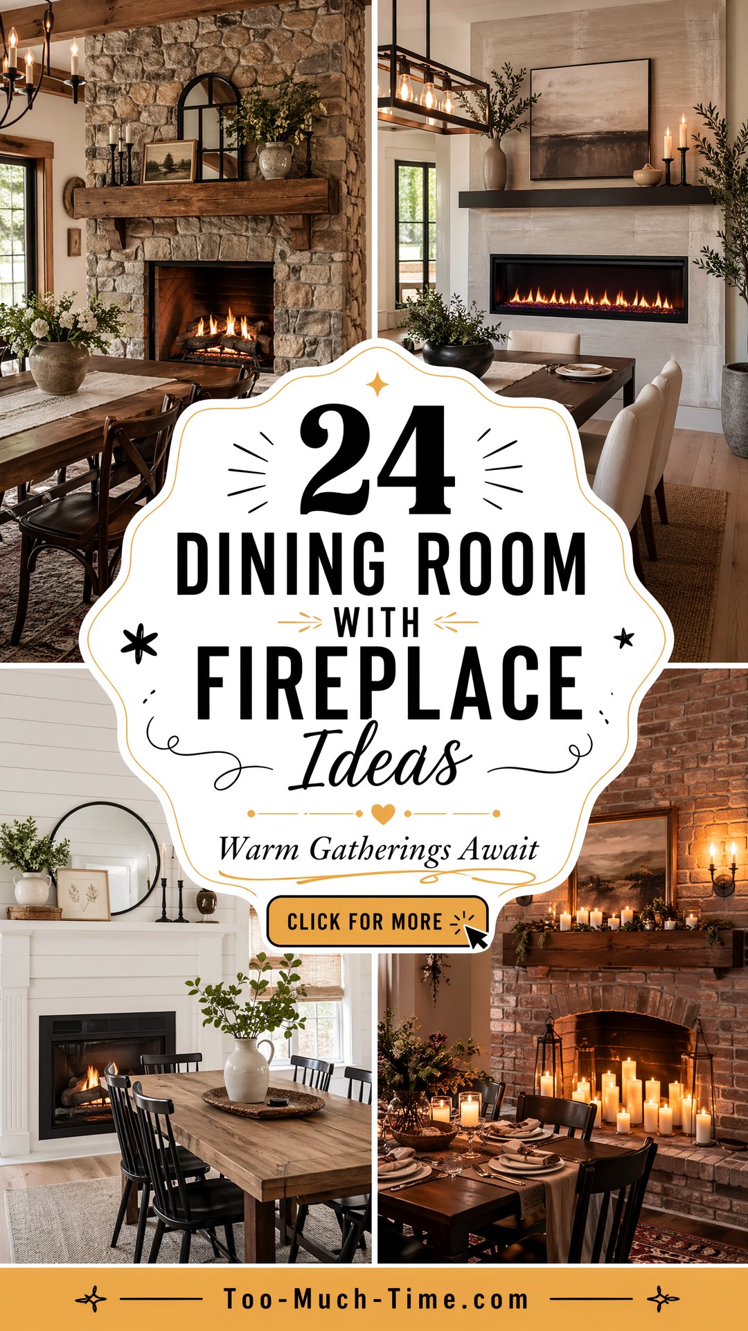 24 Dining Room with Fireplace Cozy Focal Ideas At Home - 24 Dining Room with Fireplace: Cozy Focal Ideas At Home