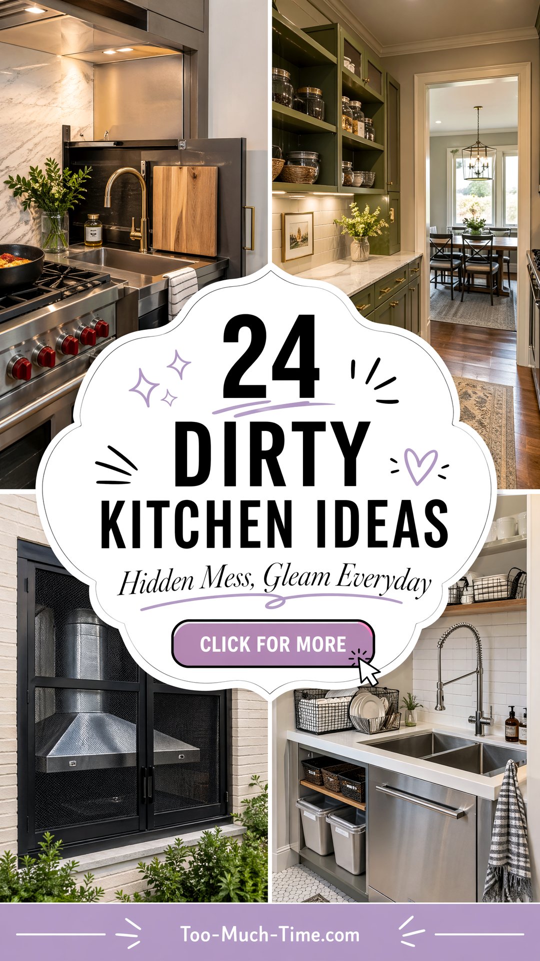 24 Dirty Kitchen Ideas Hide Grime and Gleam Everyday - 24 Dirty Kitchen Ideas: Hide Grime and Gleam Everyday