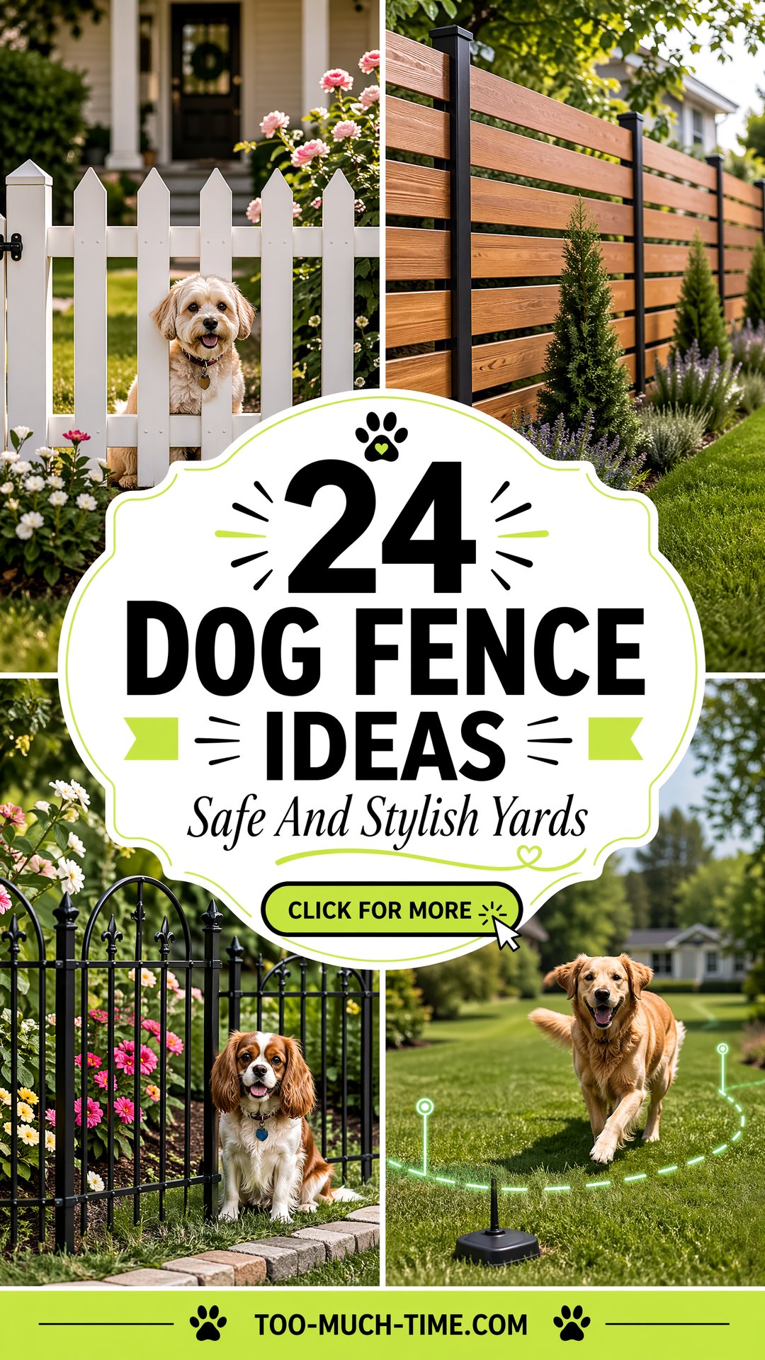 24 Dog Fence Ideas for Secure Stylish Yards Nearby - 24 Dog Fence Ideas for Secure, Stylish Yards Nearby