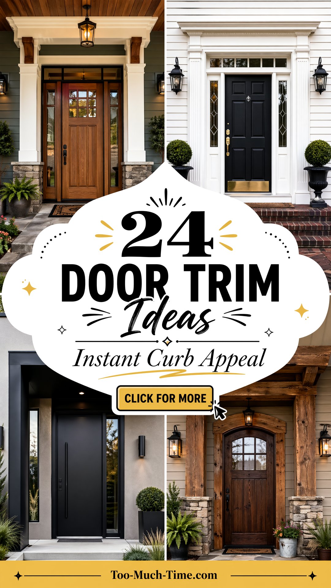 24 Door Trim Ideas Quick Updates Boost Curb Appeal Now - 24 Door Trim Ideas: Quick Updates Boost Curb Appeal Now
