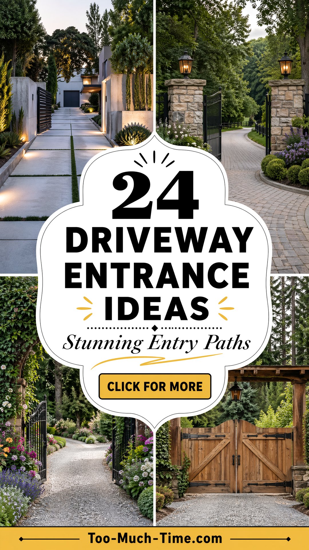 24 Driveway Entrance Ideas Cozy Design Ideas for Rooms - 24 Driveway Entrance Ideas: Cozy Design Ideas for Rooms