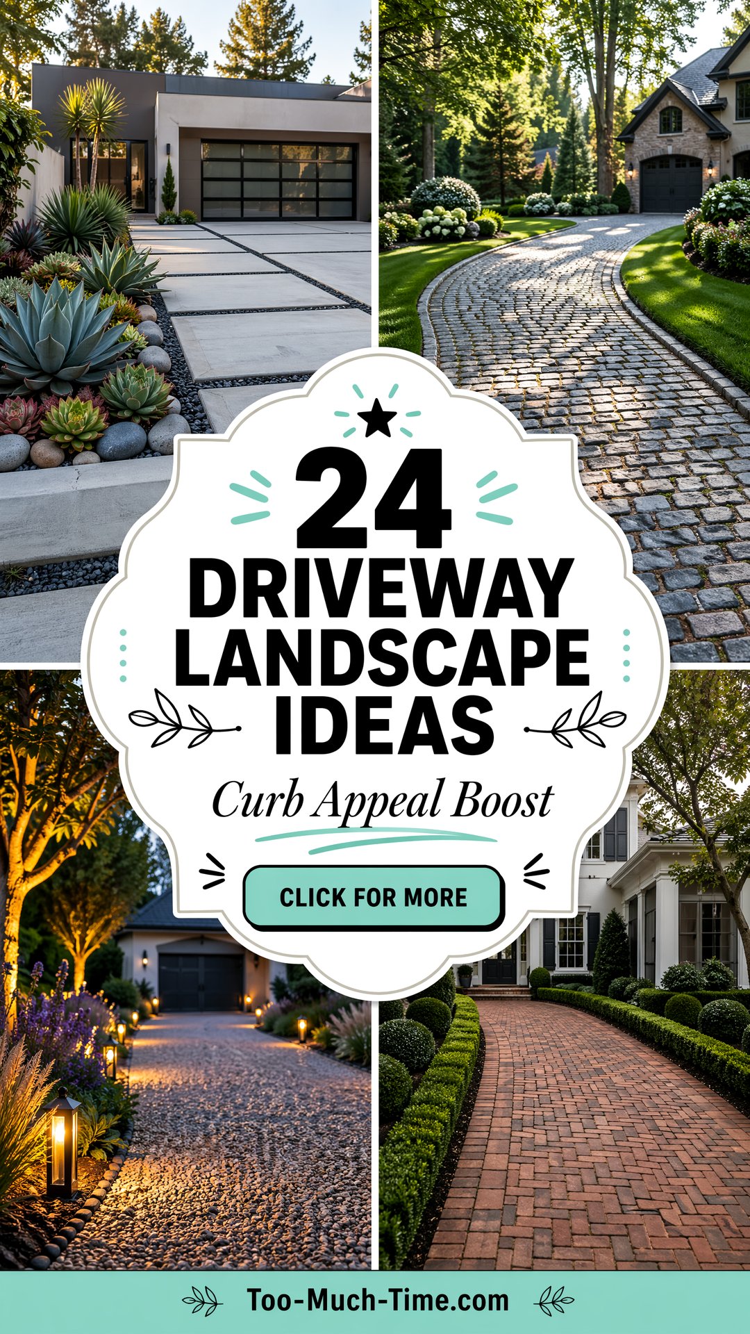 24 Driveway Landscape Ideas Bold Decor Ideas for Rooms - 24 Driveway Landscape Ideas: Bold Decor Ideas for Rooms
