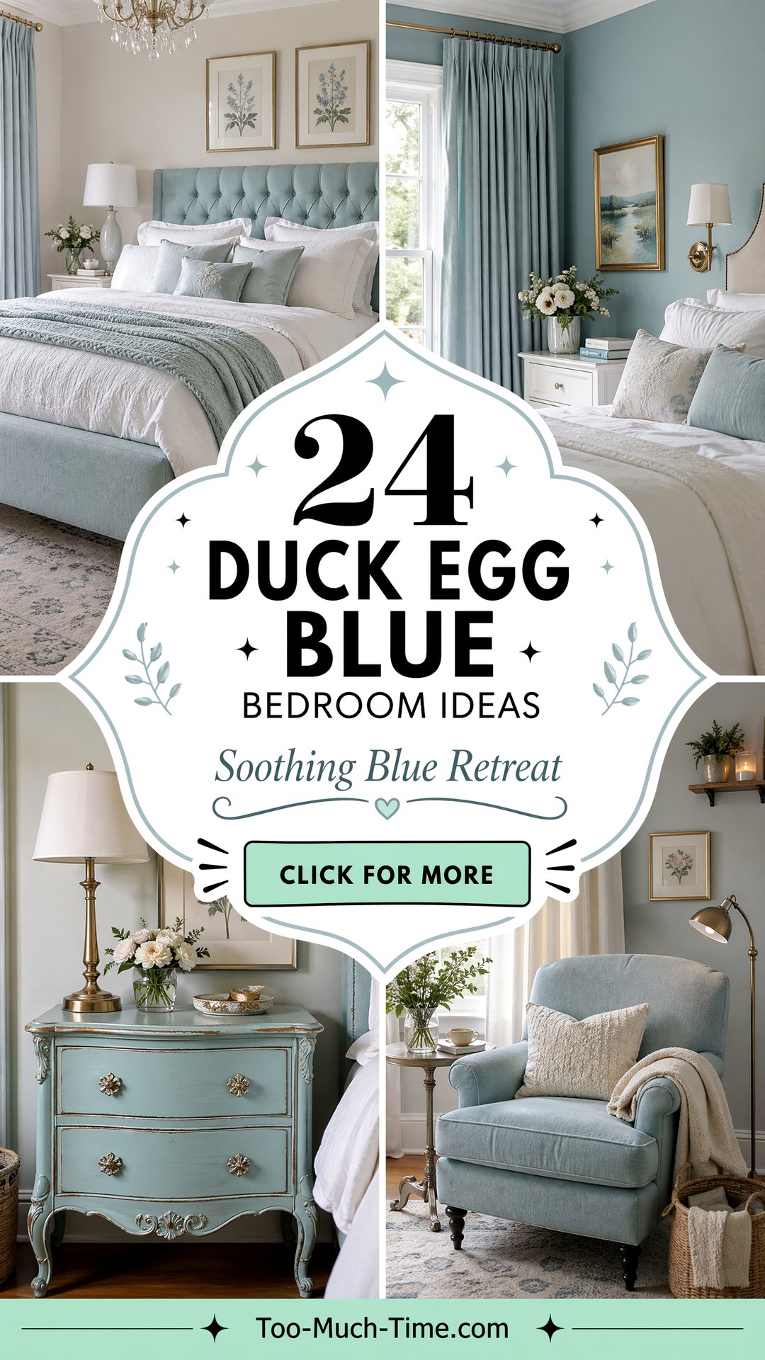 24 Duck Egg Blue Bedroom Ideas Modern Picks Today - 24 Duck Egg Blue Bedroom Ideas: Modern Picks Today