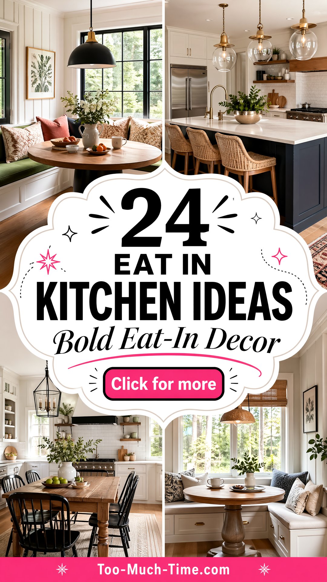 24 Eat in Kitchen Ideas Bold Decor Ideas for Rooms - 24 Eat in Kitchen Ideas: Bold Decor Ideas for Rooms