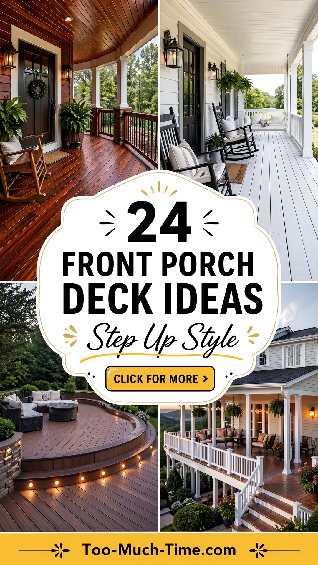 24 Elevate Curb Appeal with 24 Front Porch Deck Ideas - 24 Elevate Curb Appeal with 24 Front Porch Deck Ideas