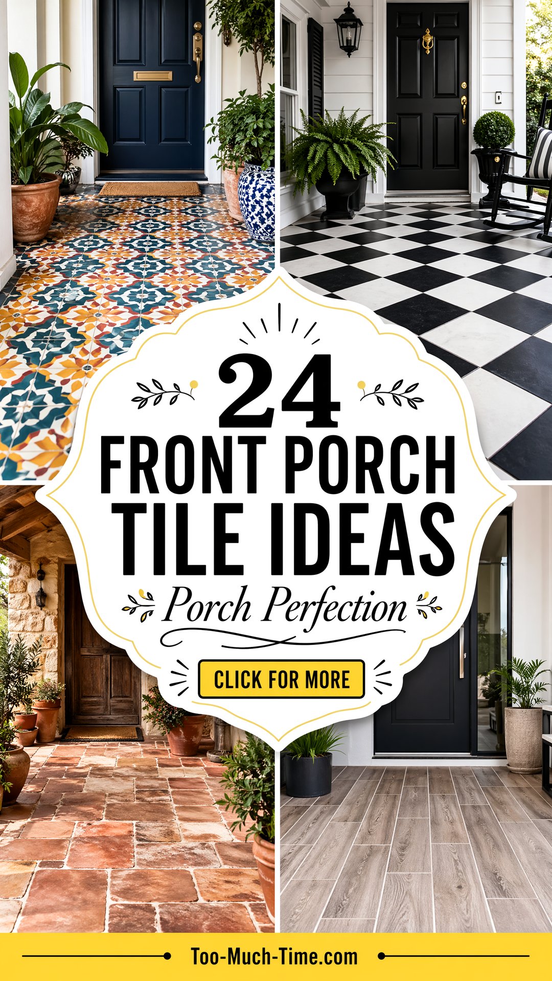 24 Elevate Outdoors with 24 Front Porch Tile Ideas - 24 Elevate Outdoors with 24 Front Porch Tile Ideas