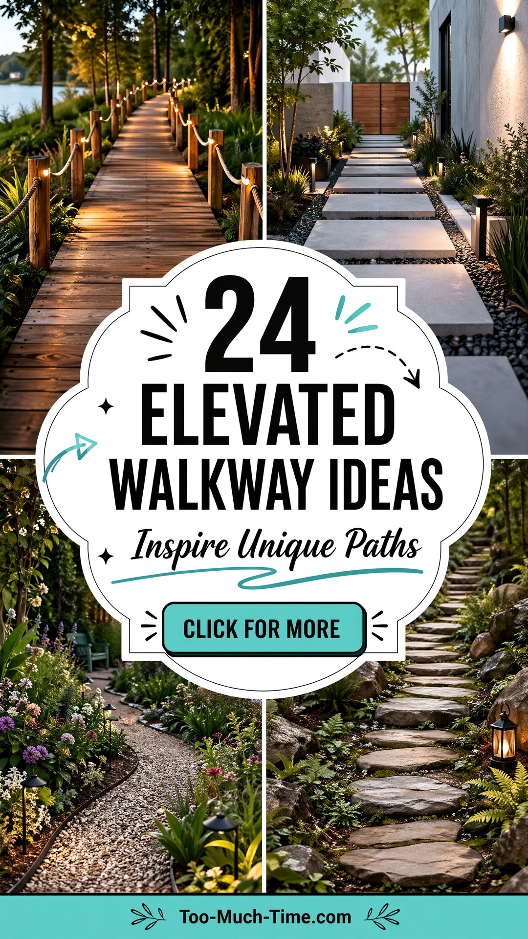 24 Elevated Walkway Ideas to Inspire Unique Paths. - 24 Elevated Walkway Ideas to Inspire Unique Paths.