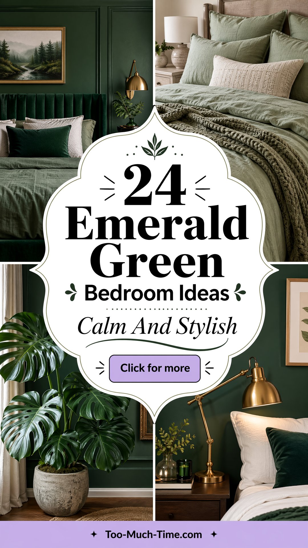 24 Emerald Green Bedroom Ideas to Create Calm and Style - 24 Emerald Green Bedroom Ideas to Create Calm and Style
