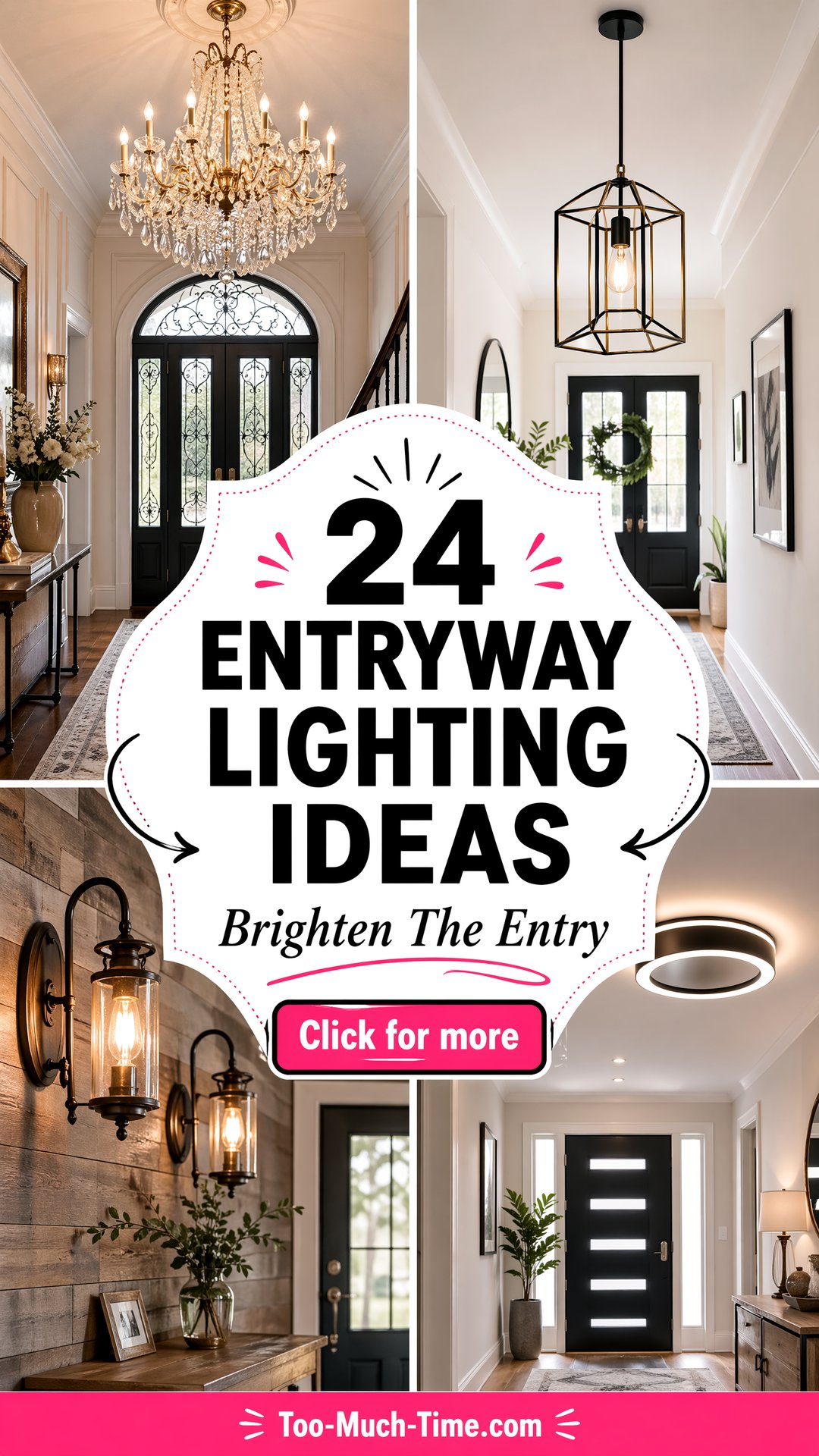 24 Entryway Lighting Ideas to Brighten The Entry Now. - 24 Entryway Lighting Ideas to Brighten The Entry Now.