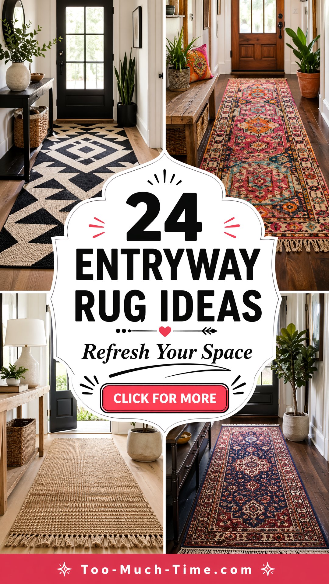 24 Entryway Rug Ideas to Refresh Your Space Today. - 24 Entryway Rug Ideas to Refresh Your Space Today.