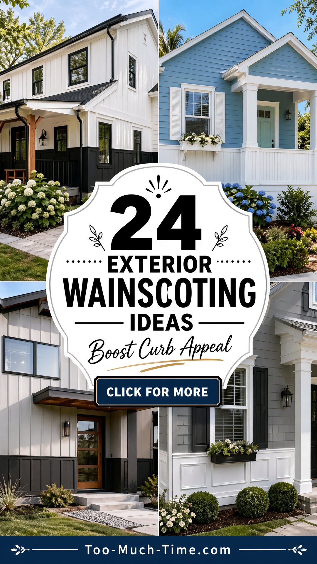 24 Exterior Wainscoting Ideas to Boost Curb Appeal - 24 Exterior Wainscoting Ideas to Boost Curb Appeal