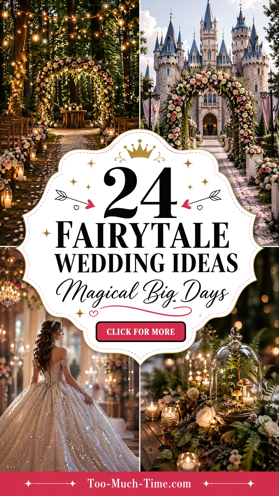 24 Fairytale Wedding Ideas Magical Themes for Big Days - 24 Fairytale Wedding Ideas: Magical Themes for Big Days