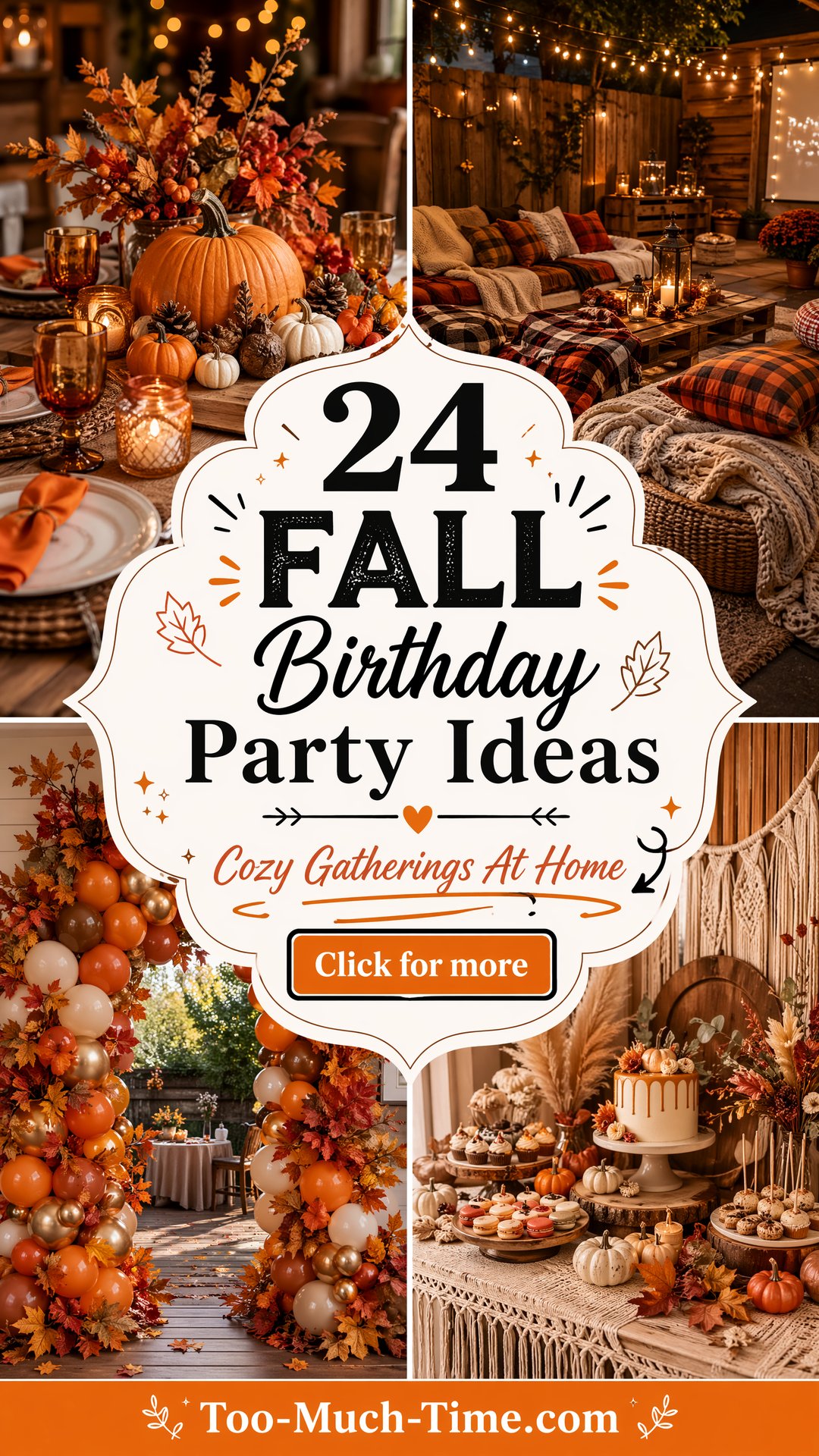 24 Fall Birthday Party Ideas Cozy Gatherings At Home - 24 Fall Birthday Party Ideas: Cozy Gatherings At Home