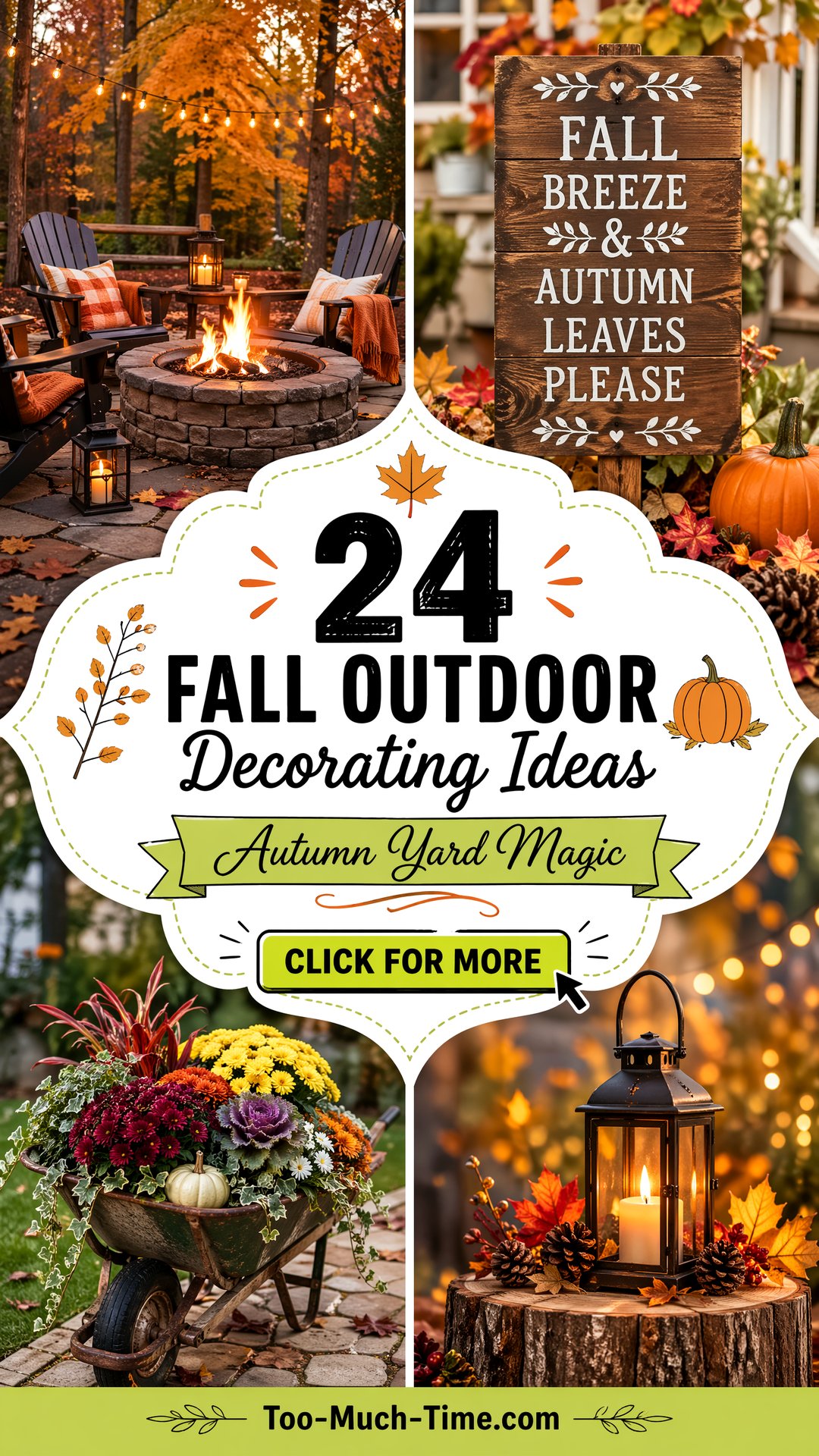 24 Fall Outdoor Decorating Ideas for Cozy Exteriors - 24 Fall Outdoor Decorating Ideas for Cozy Exteriors