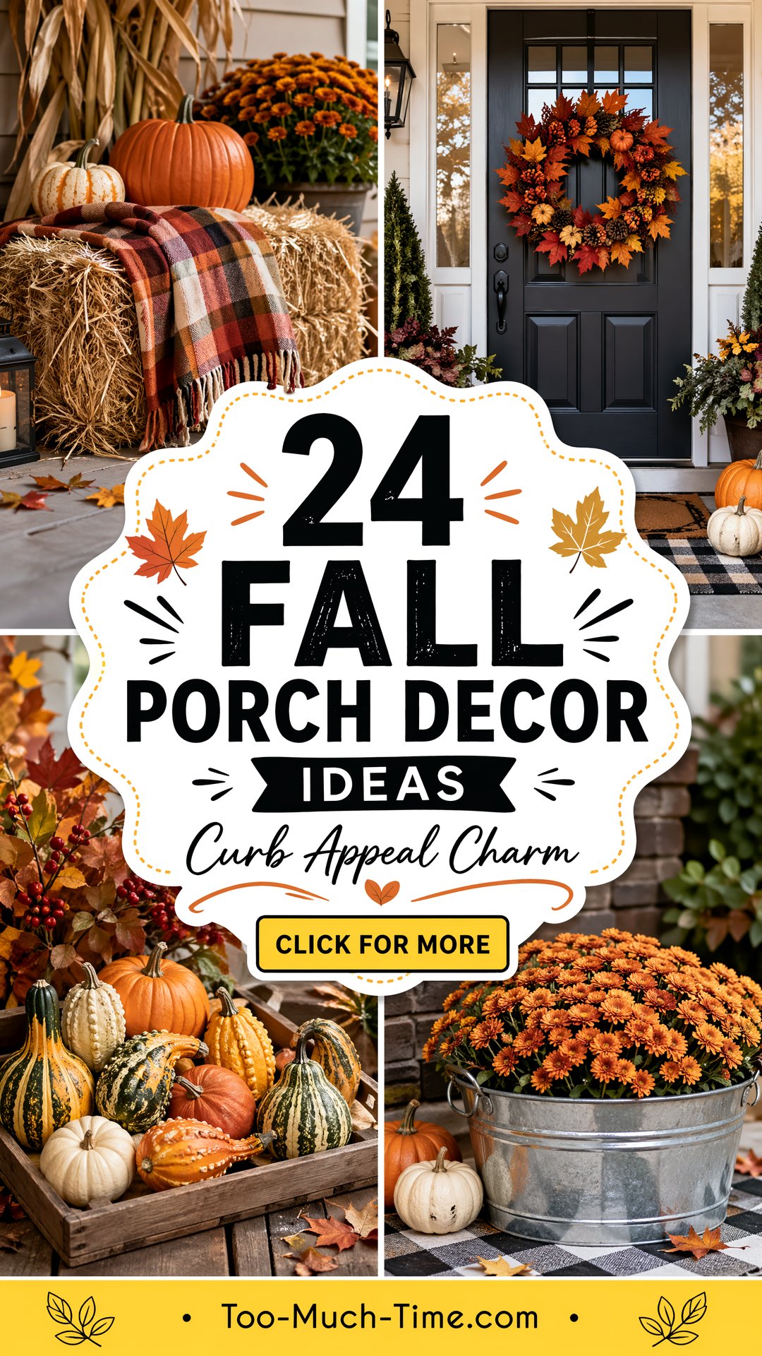 24 Fall Porch Decor Ideas Cozy Curb Appeal for Autumn - 24 Fall Porch Decor Ideas: Cozy Curb Appeal for Autumn