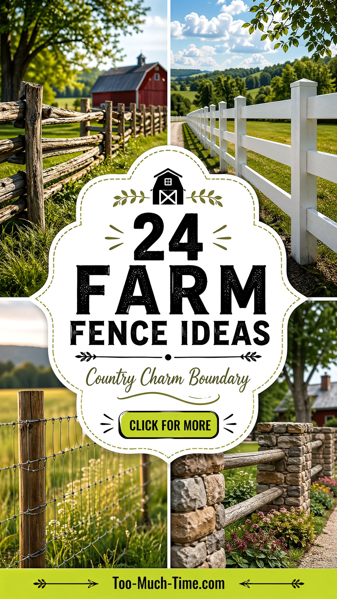 24 Farm Fence Ideas for Country Charm and Boundary - 24 Farm Fence Ideas for Country Charm and Boundary