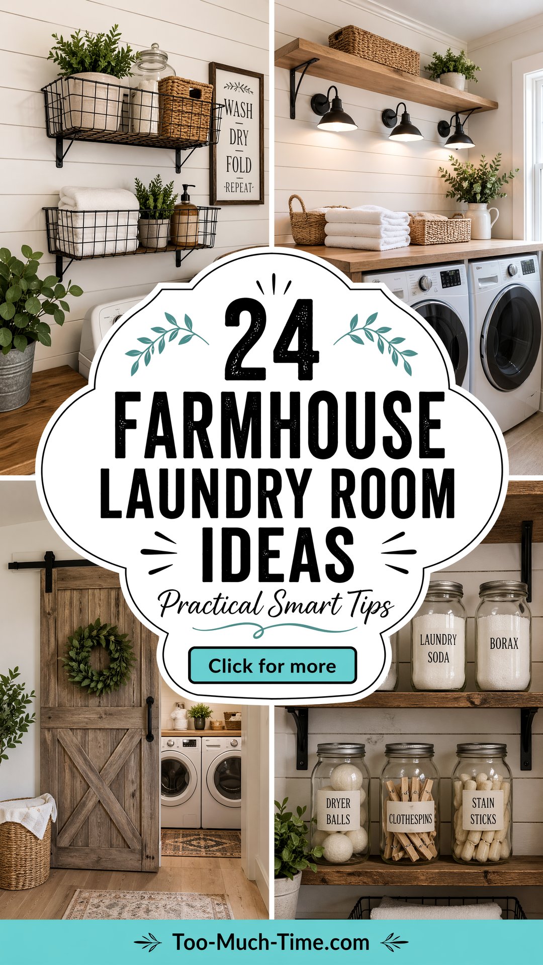 24 Farmhouse Laundry Room Ideas Practical Smart Tips - 24 Farmhouse Laundry Room Ideas: Practical Smart Tips