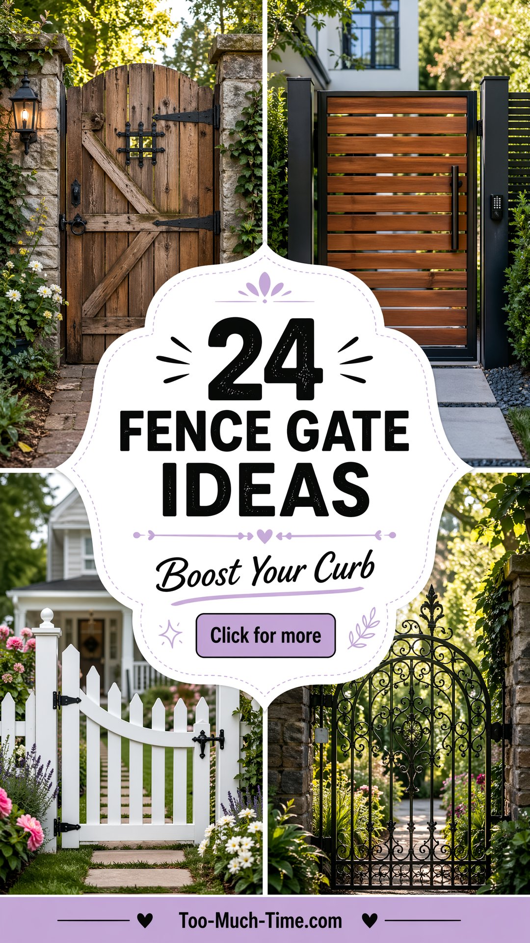 24 Fence Gate Ideas to Boost Curb Appeal and Privacy - 24 Fence Gate Ideas to Boost Curb Appeal and Privacy