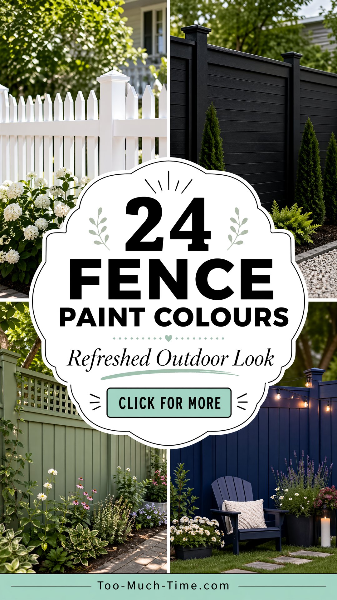 24 Fence Paint Colours for a Refreshed Outdoor Look - 24 Fence Paint Colours for a Refreshed Outdoor Look
