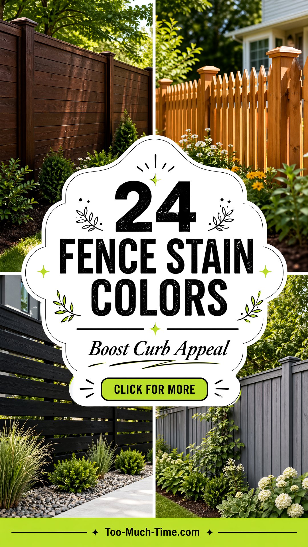 24 Fence Stain Colors for Curb Appeal and Protection - 24 Fence Stain Colors for Curb Appeal and Protection