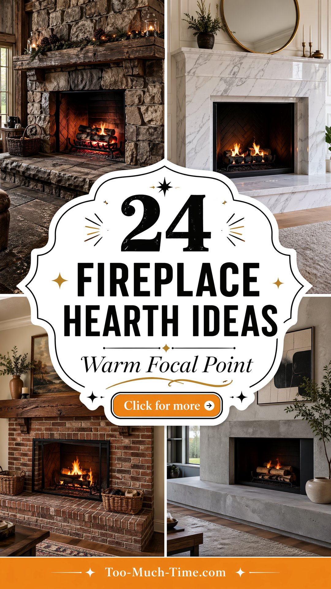 24 Fireplace Hearth Ideas for a Warm Focal Point Today - 24 Fireplace Hearth Ideas for a Warm Focal Point Today