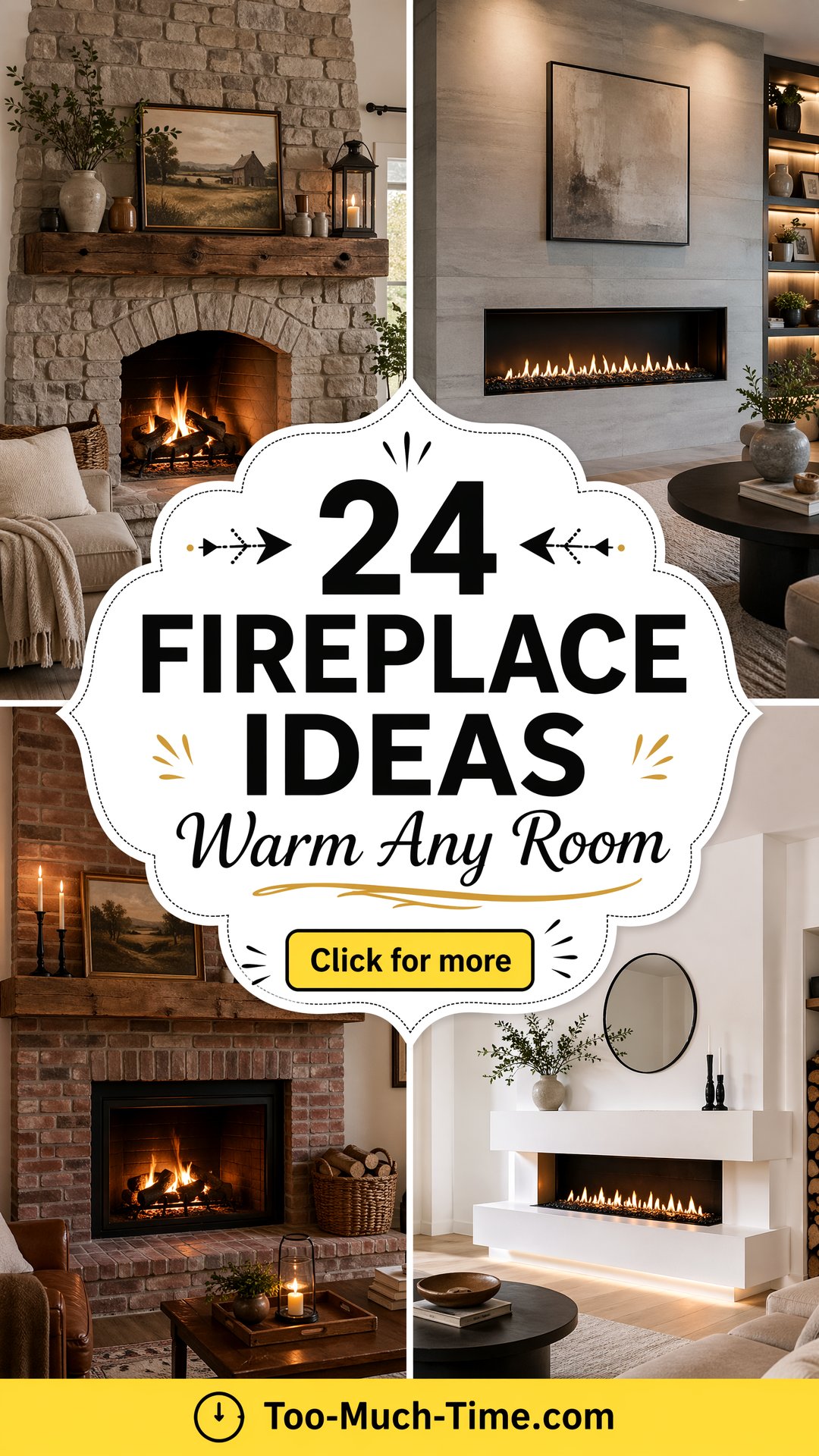24 Fireplace Ideas Cozy Hearth Ideas for Any Room - 24 Fireplace Ideas: Cozy Hearth Ideas for Any Room