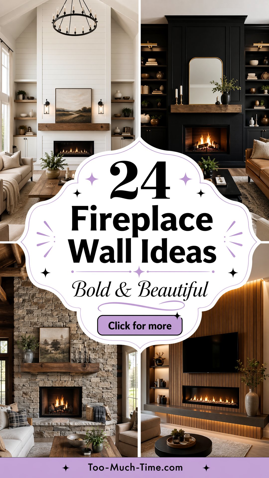 24 Fireplace Wall Ideas Bold Accents for a Focal Point - 24 Fireplace Wall Ideas: Bold Accents for a Focal Point