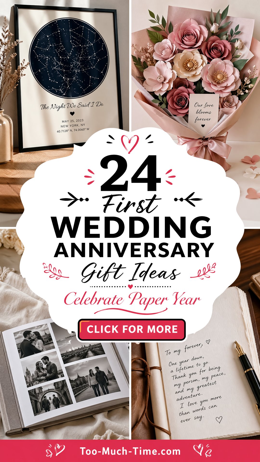 24 First Wedding Anniversary Gift Ideas for Couples - 24 First Wedding Anniversary Gift Ideas for Couples
