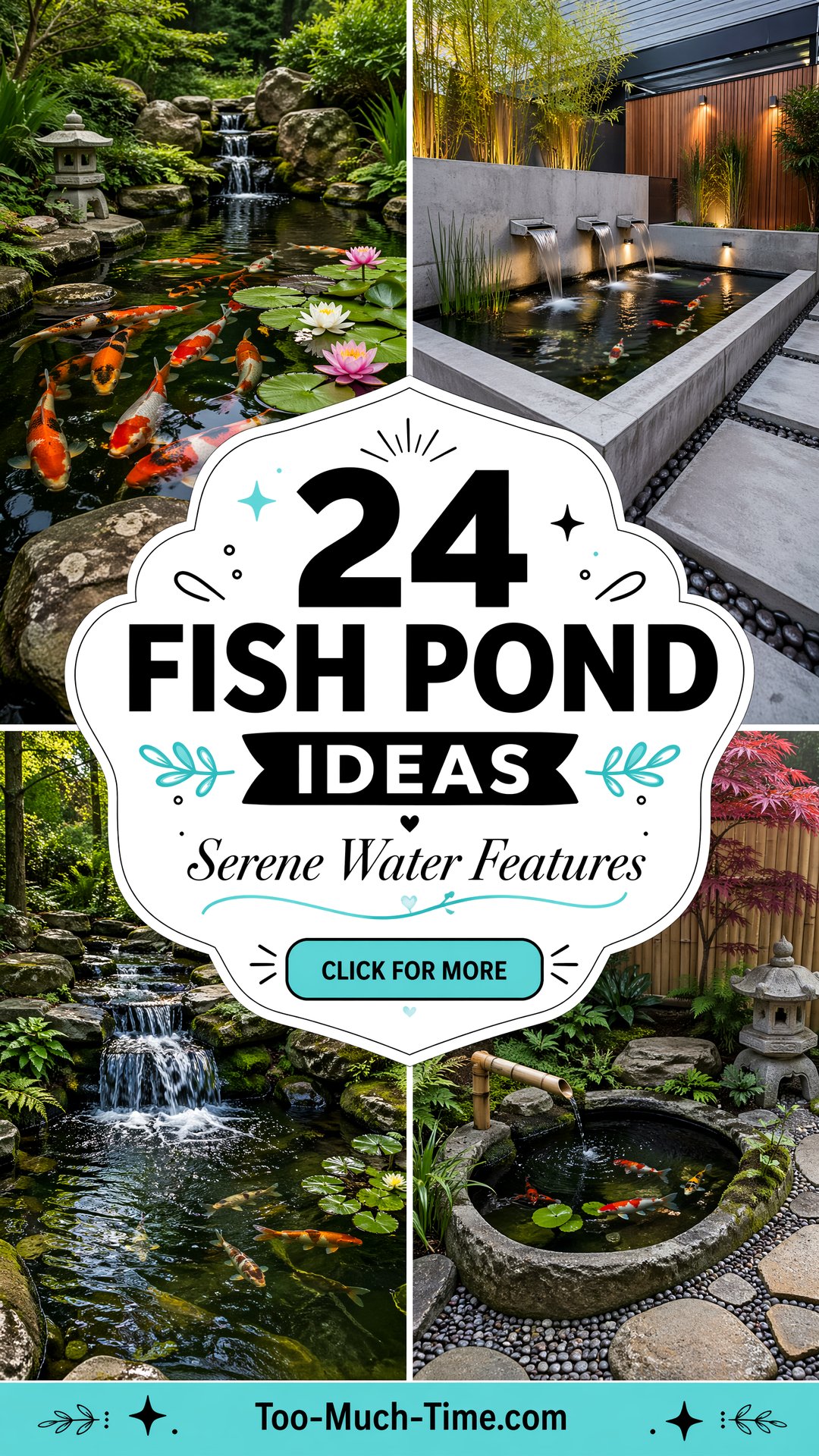 24 Fish Pond Ideas Inspire Tranquil Backyard Ponds - 24 Fish Pond Ideas: Inspire Tranquil Backyard Ponds
