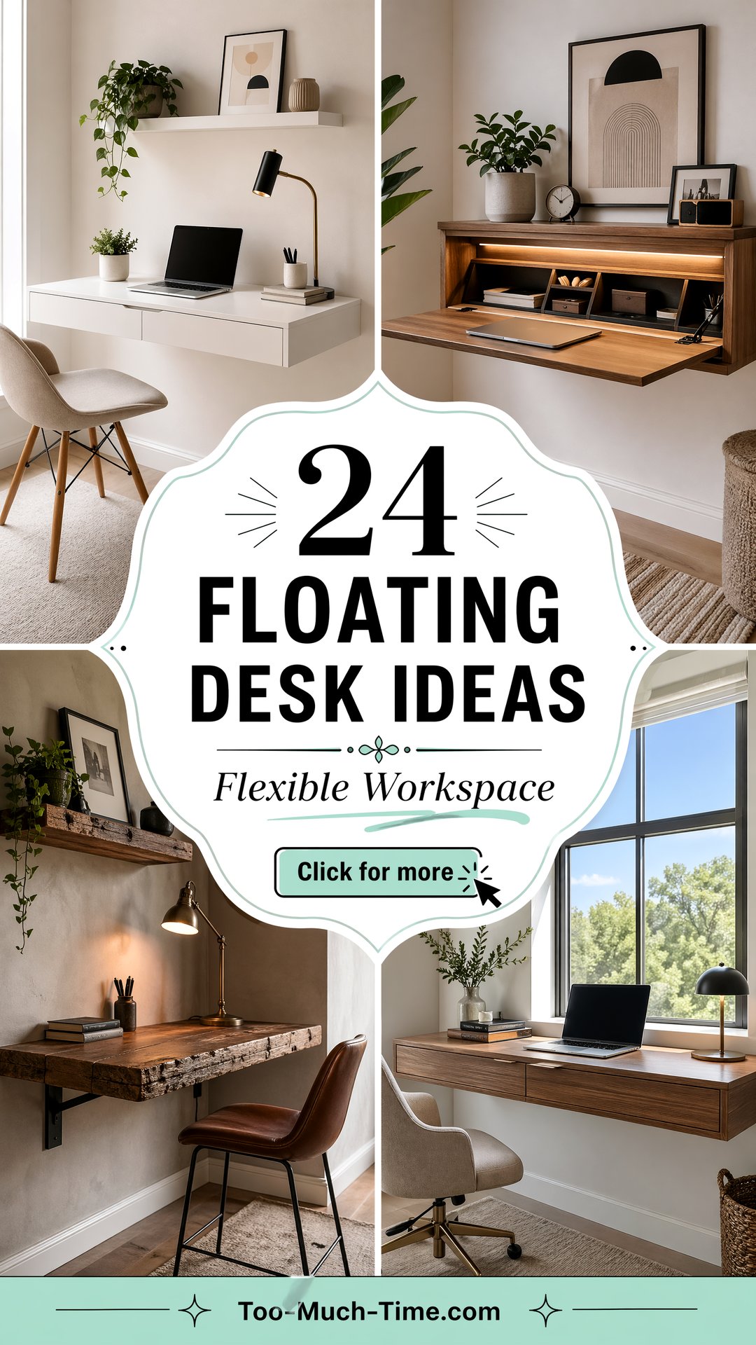 24 Floating Desk Ideas Create a Flexible Workspace - 24 Floating Desk Ideas: Create a Flexible Workspace
