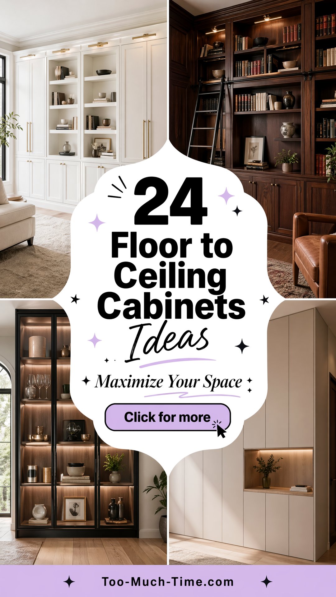 24 Floor to Ceiling Cabinets Ideas Organized Finishes - 24 Floor to Ceiling Cabinets Ideas: Organized Finishes