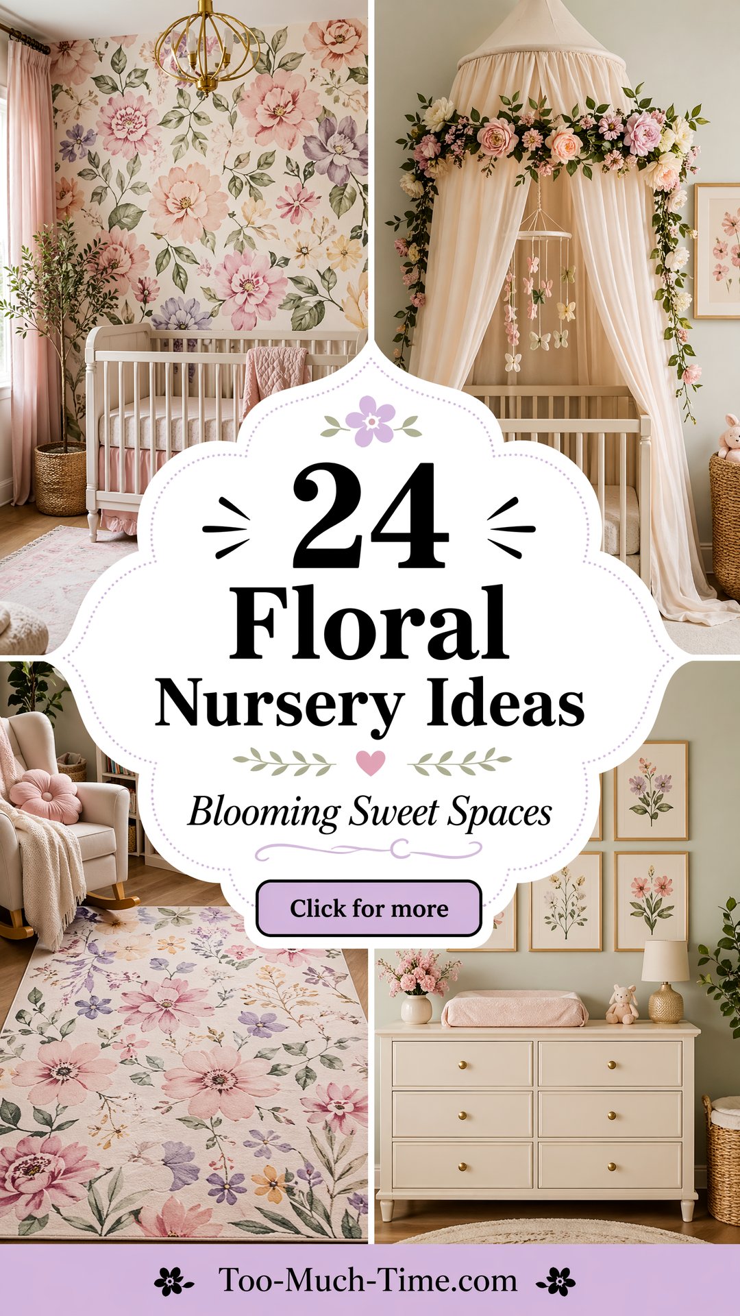 24 Floral Nursery Ideas Cute Decor for Baby Rooms - 24 Floral Nursery Ideas: Cute Decor for Baby Rooms