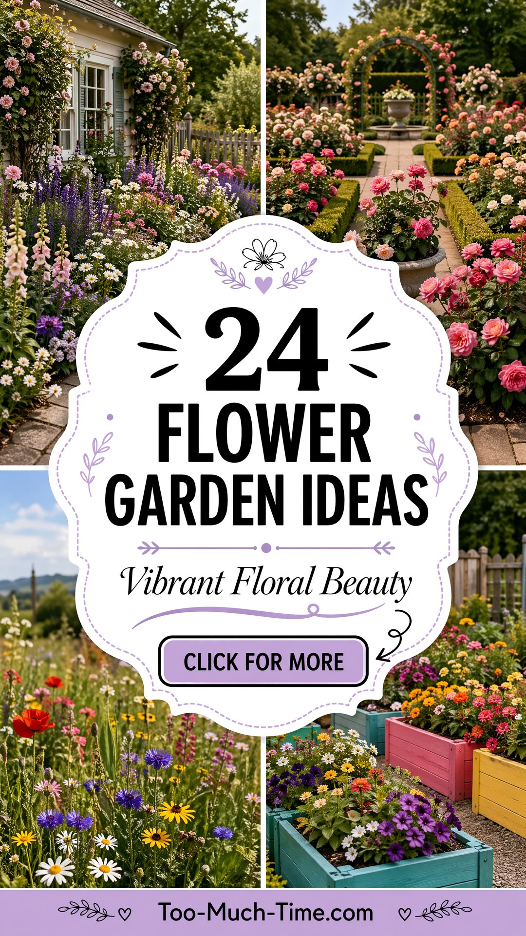 24 Flower Garden Ideas for Vibrant Color and Texture - 24 Flower Garden Ideas for Vibrant Color and Texture