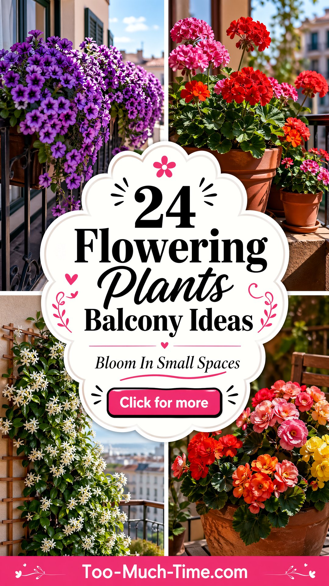 24 Flowering Plants for Balcony Care Tips and Layouts - 24 Flowering Plants for Balcony: Care Tips and Layouts